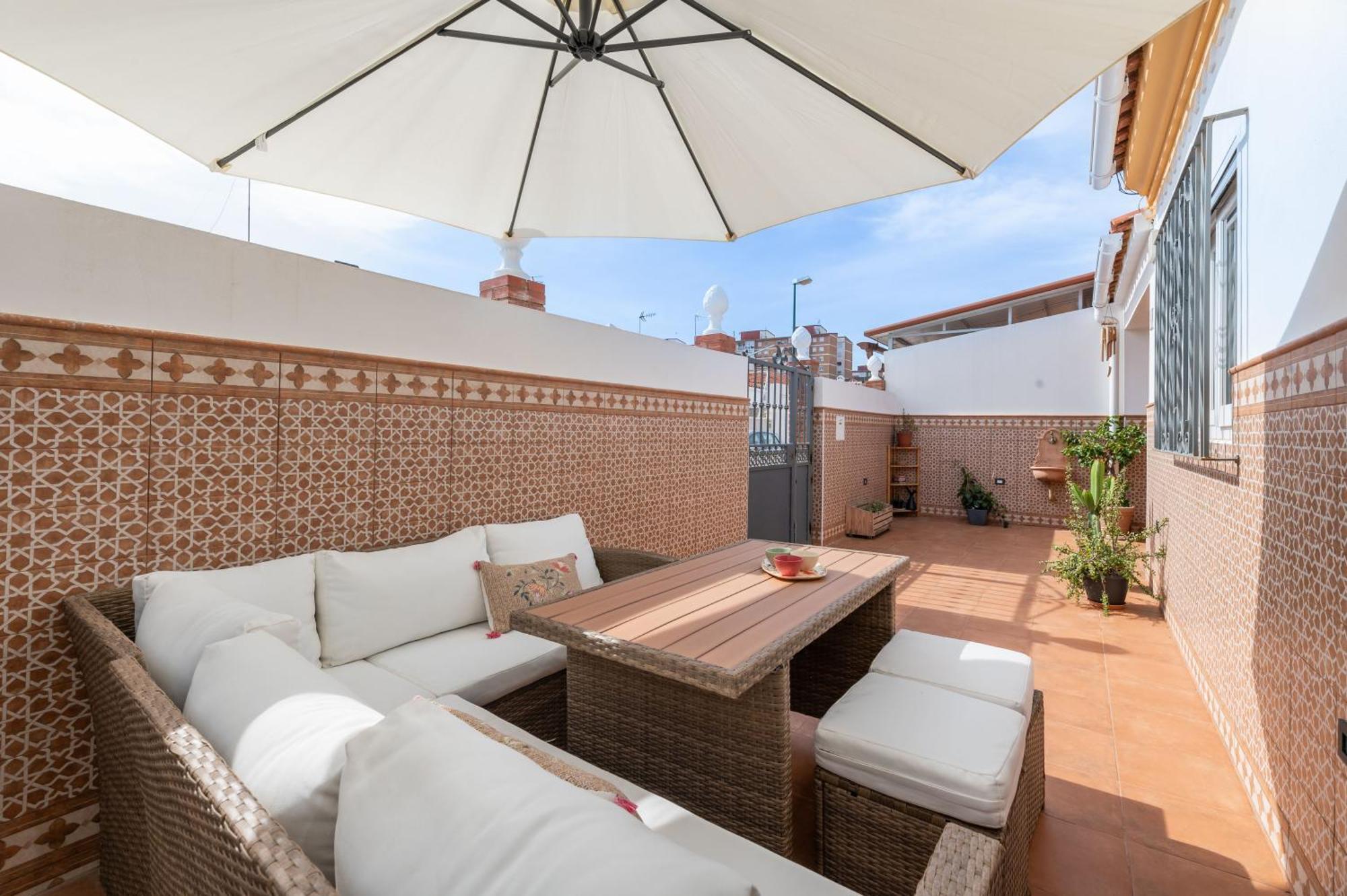 Casa Silvia - Piscina Y Playa Villa Málaga Exteriör bild
